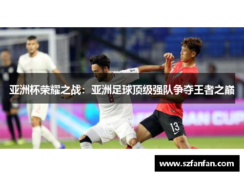 亚洲杯荣耀之战：亚洲足球顶级强队争夺王者之巅